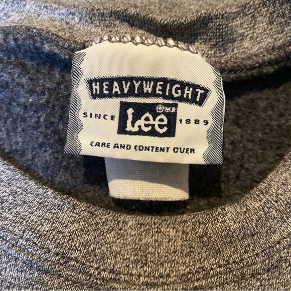 Vintage LEE Gray 74th Academy Awards Embroidery Crewneck Sweatshirt Size XL - Picture 6 of 8